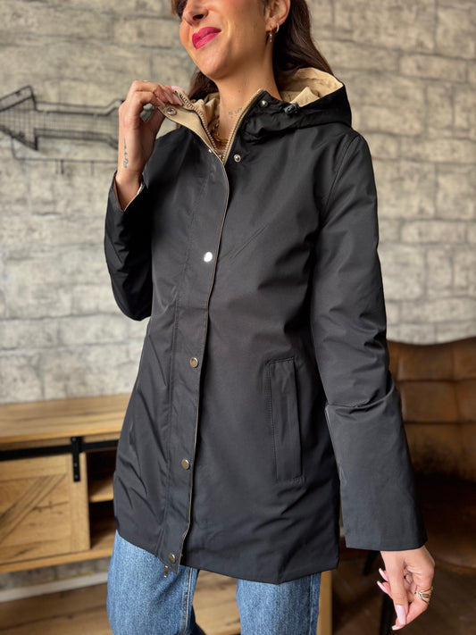 Imperméable REVERSIBLE Noir
