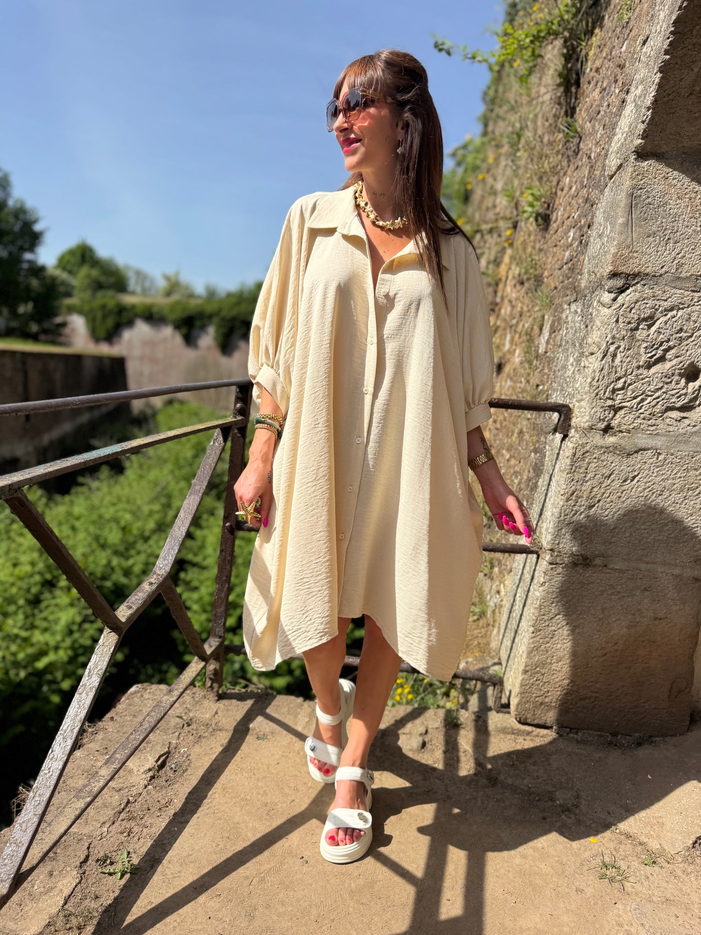 Robe Tunique Sable 🇫🇷
