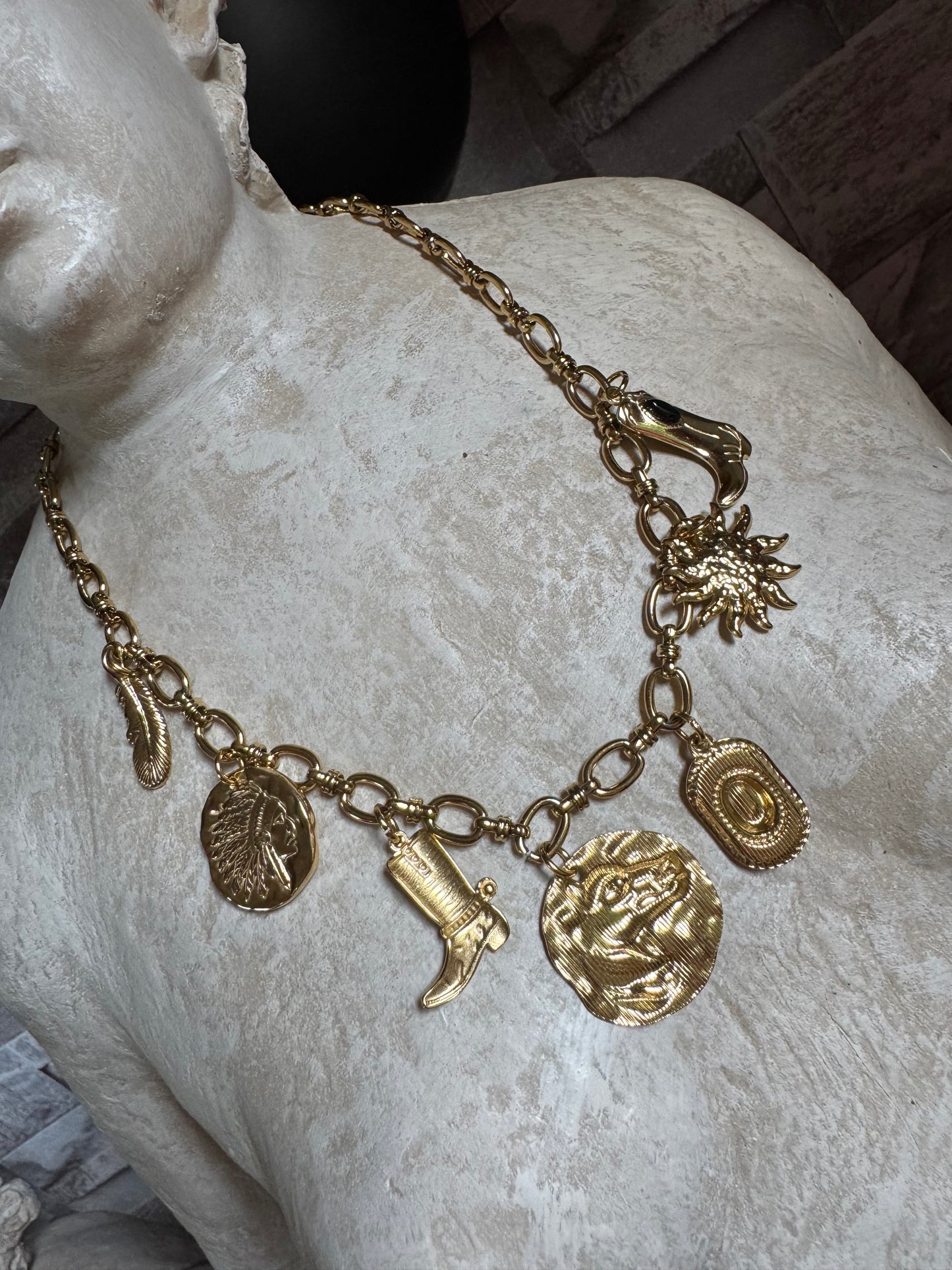 Collier Breloques Santiag