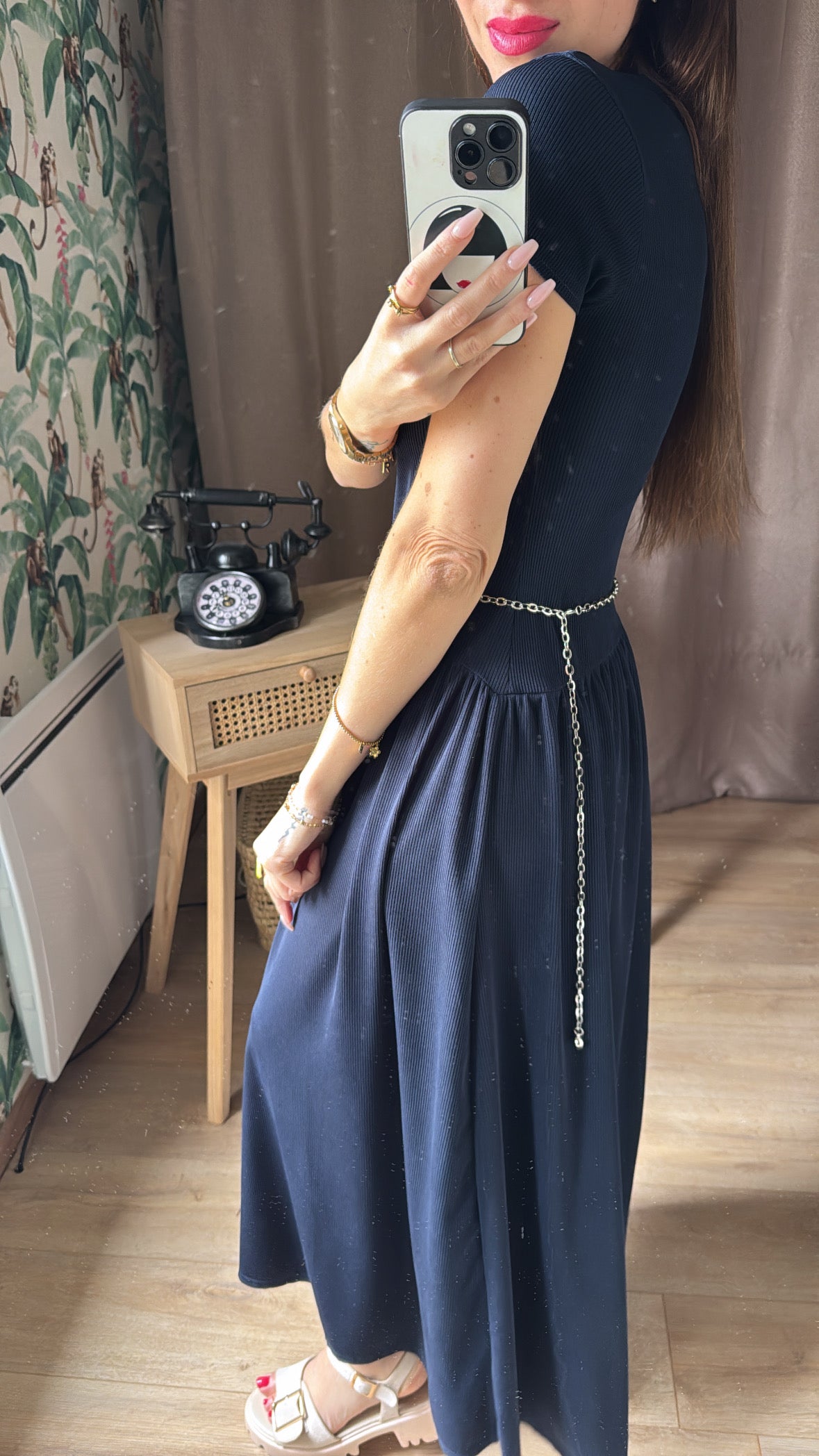Robe Soraya Bleu Marine