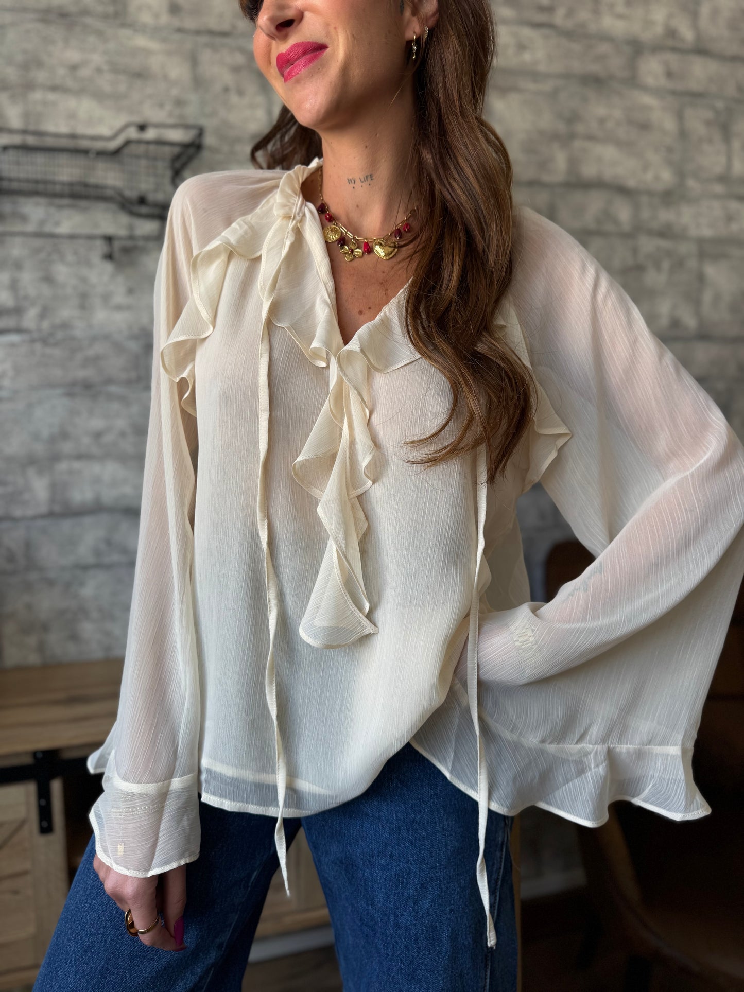 Blouse Serena Écru