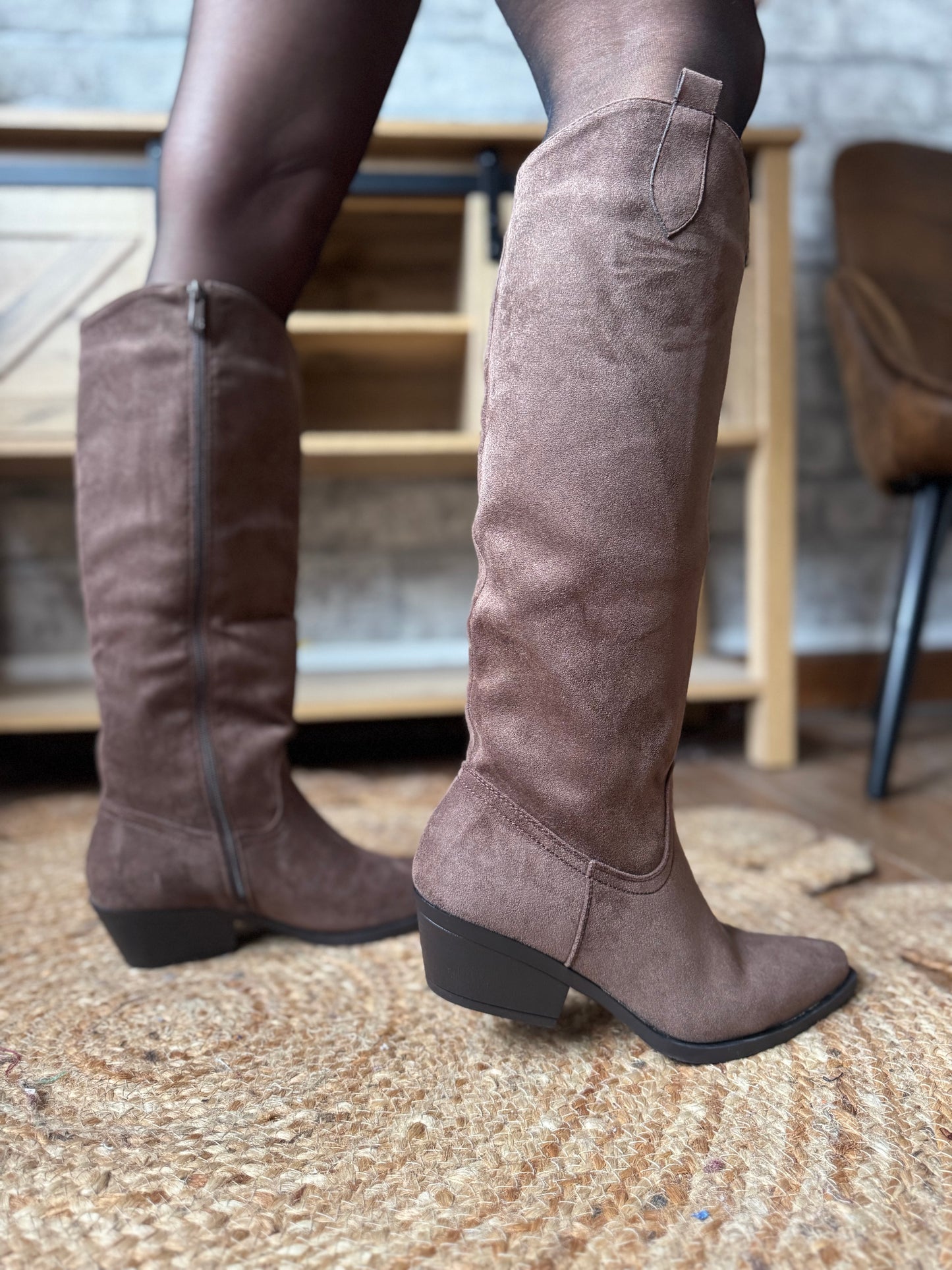 Botte Santiag New Chocolat