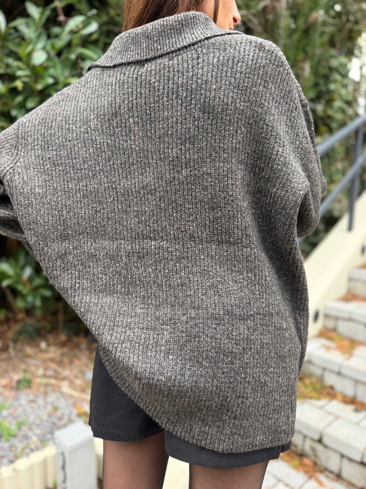 Pull Romain Gris/Taupe