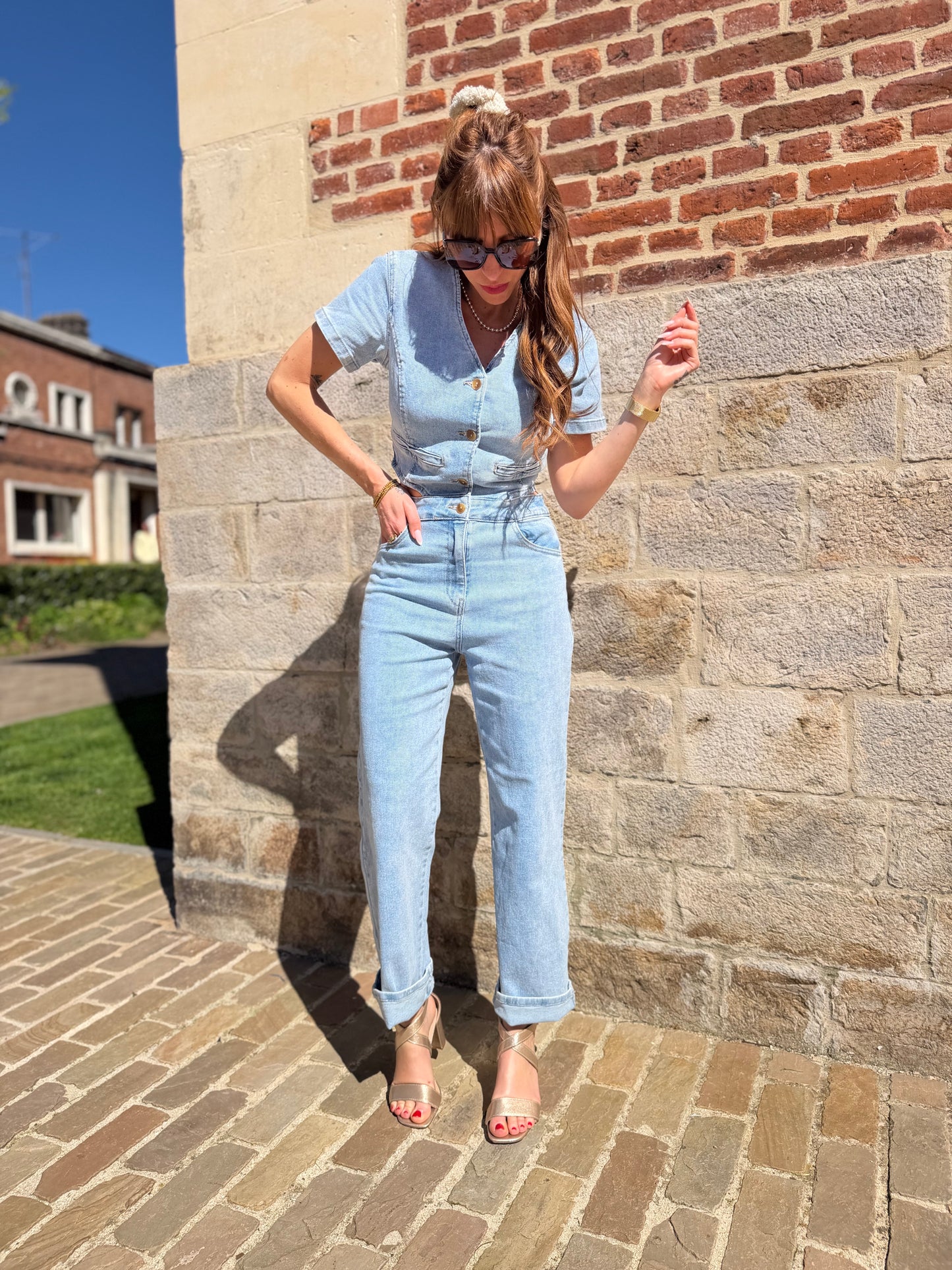Combinaison Jean’s Colombe (taille M)