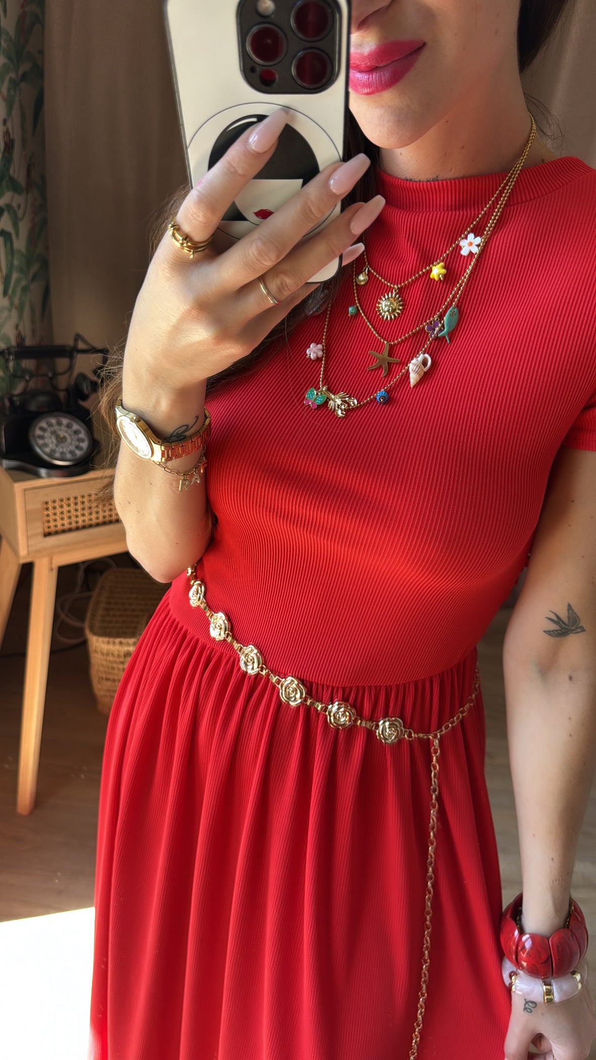 Robe Soraya Rouge