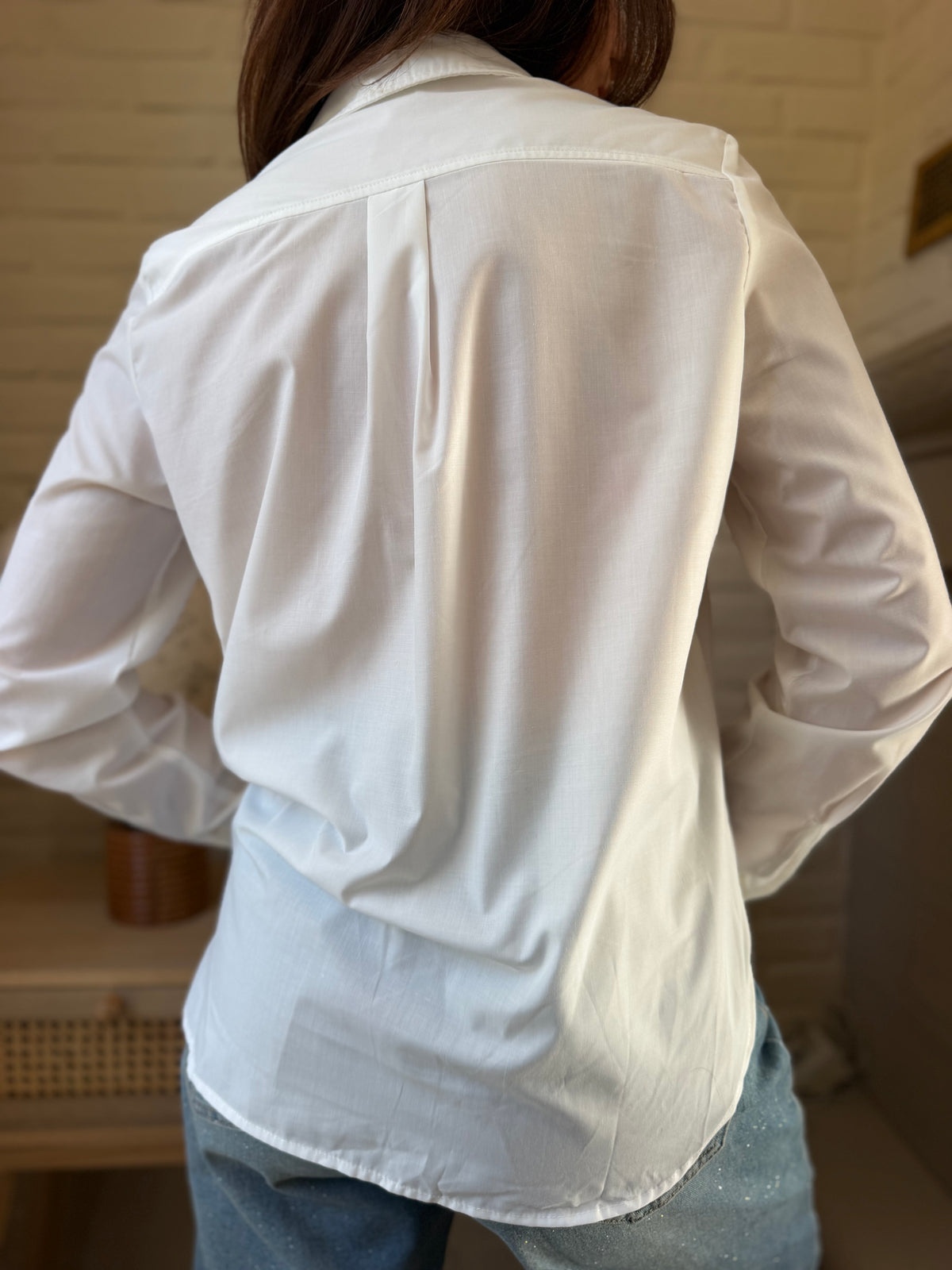 Chemise Unie Blanche