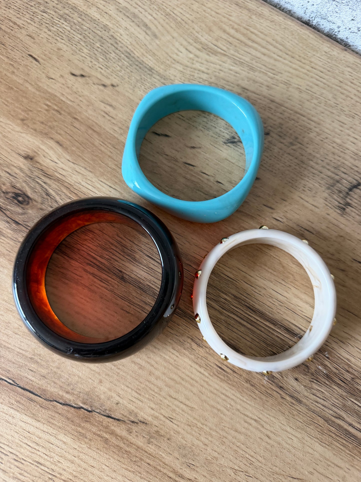 Jonc Triple Turquoise