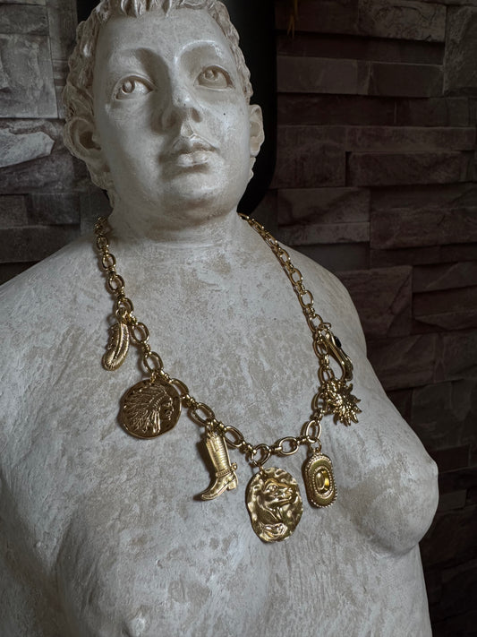 Collier Breloques Santiag