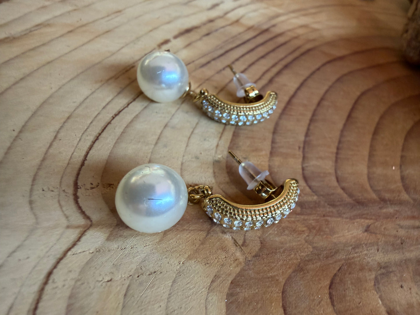 Boucle d’oreille Perle