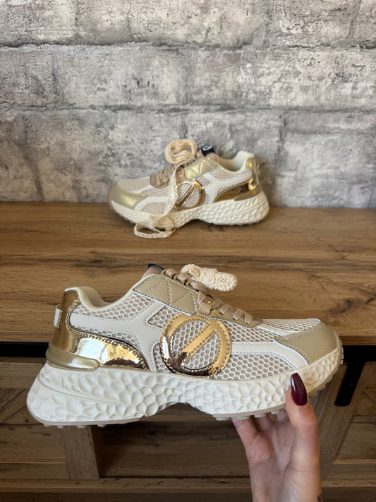 Basket No Name Carter 2.0 Runner Beige/Or
