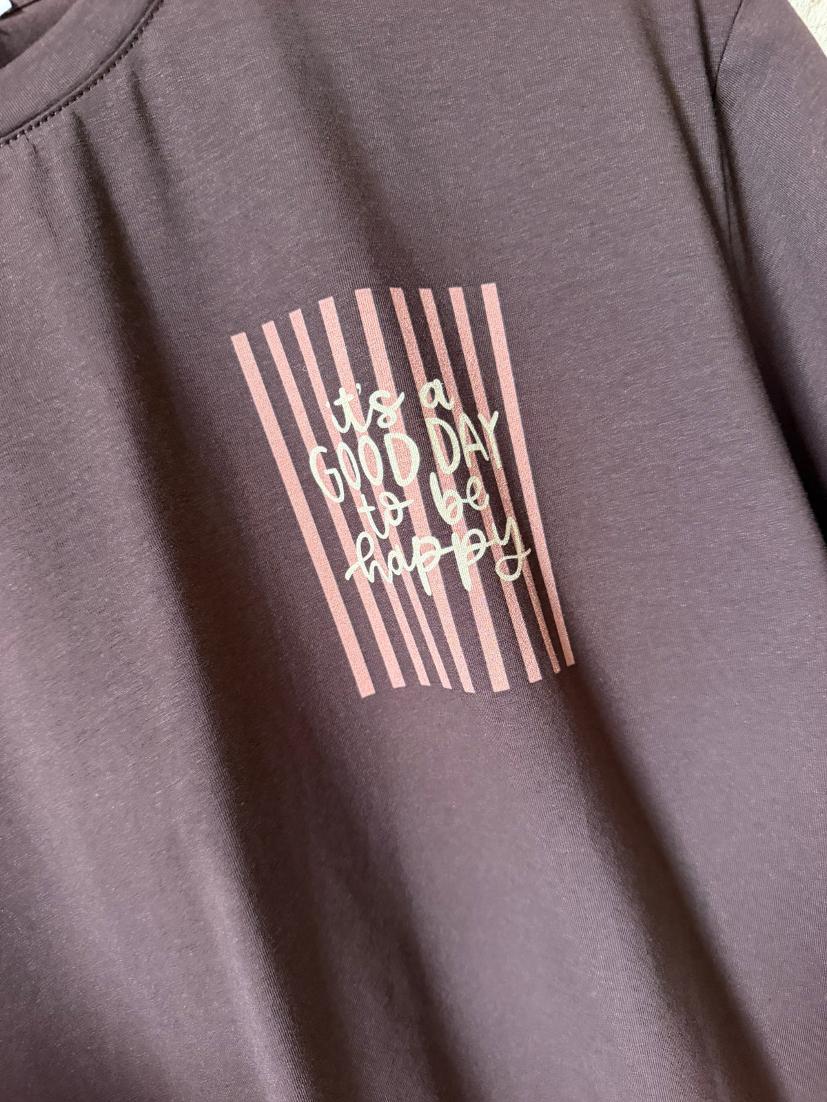 T Shirt Good Day Chocolat
