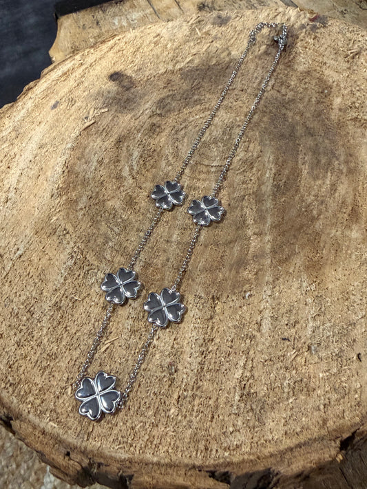 Collier Porte Bonheur Argent