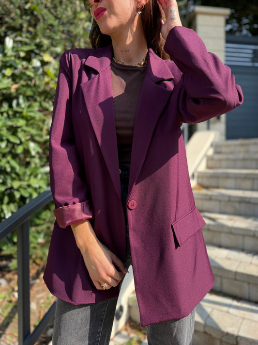 Blazer Michel Bordeaux
