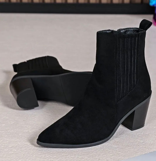 Boots Anne Noir