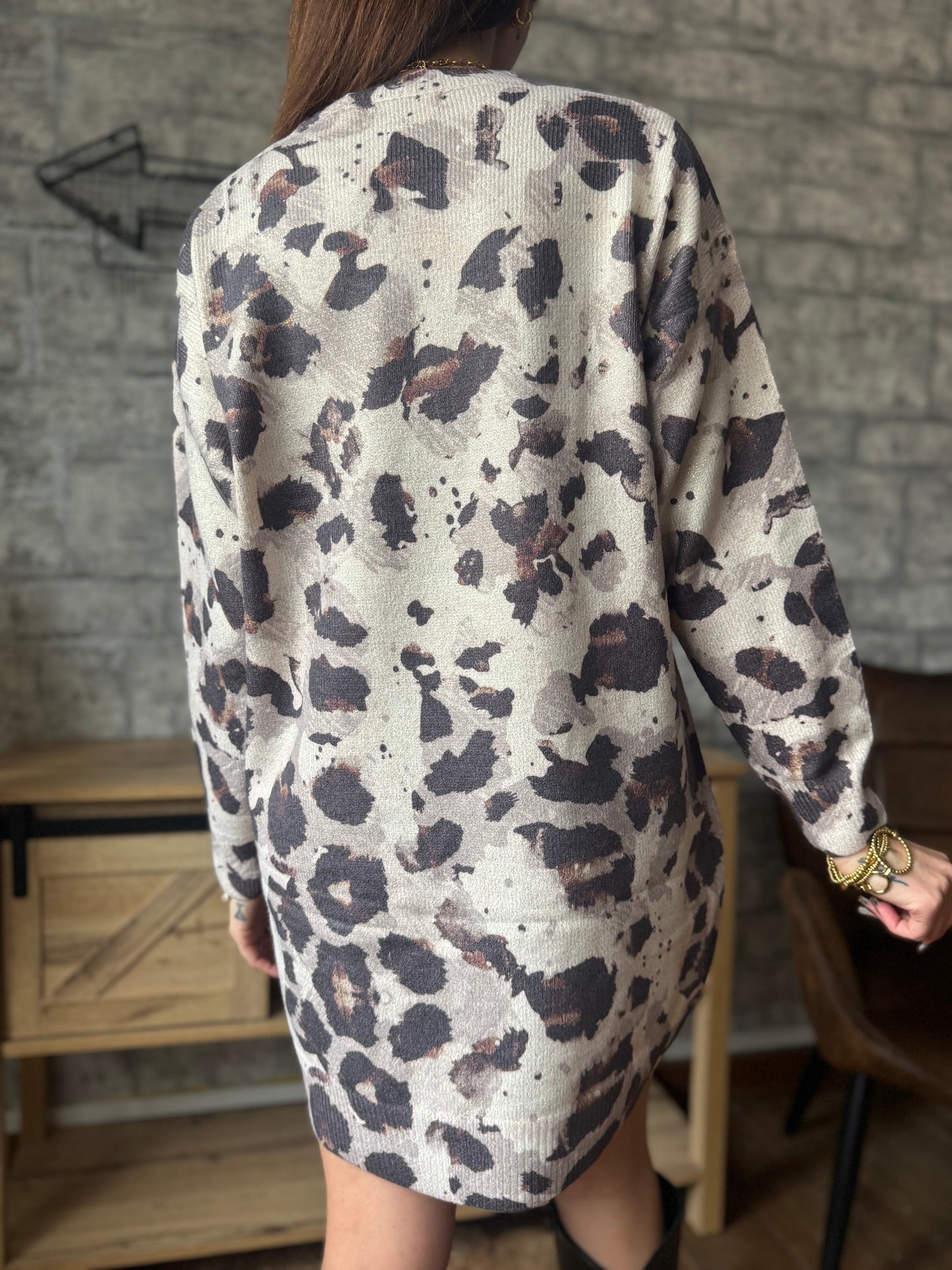 Robe Pull Léopard