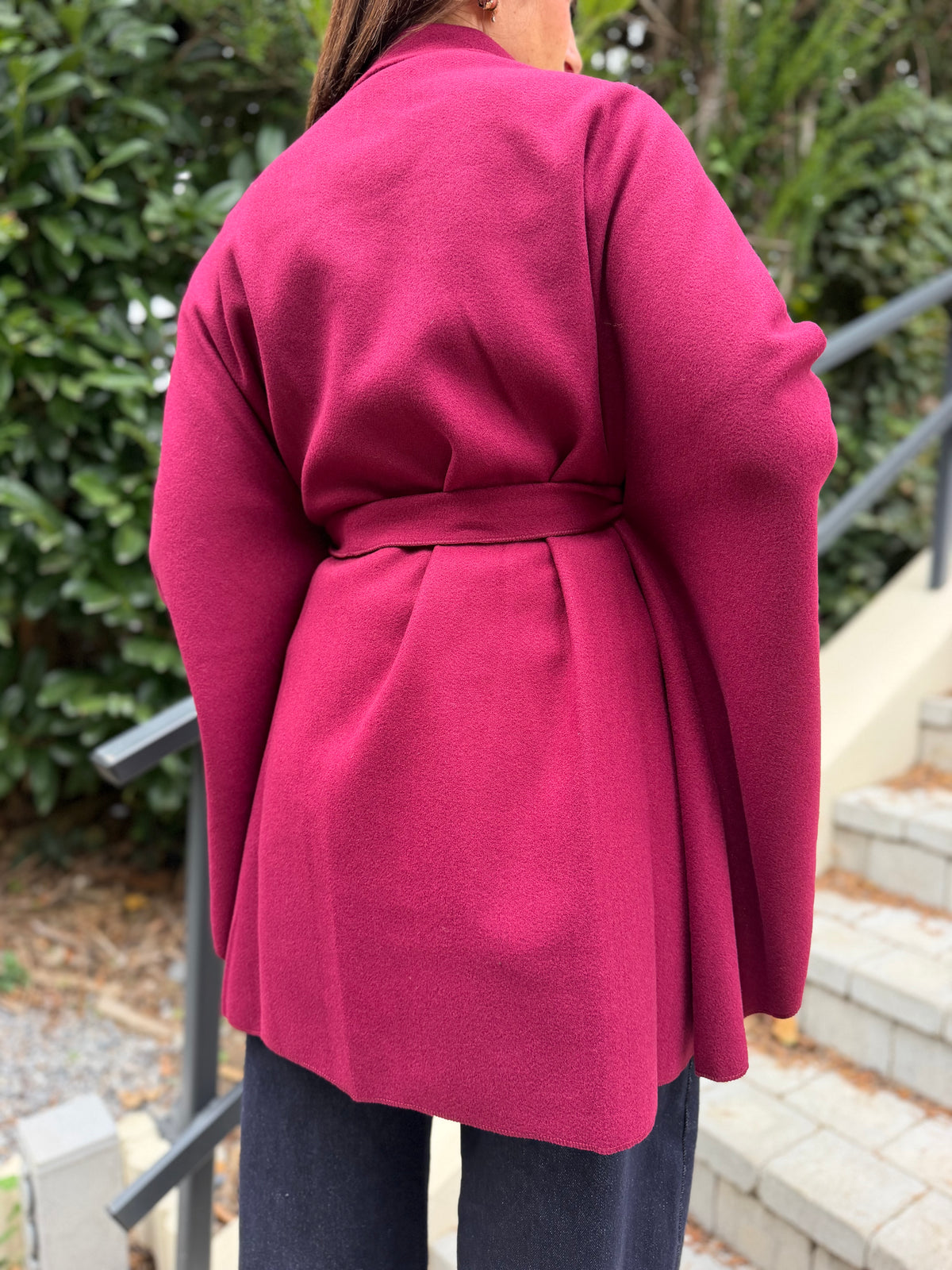 Manteau Cape Bordeaux