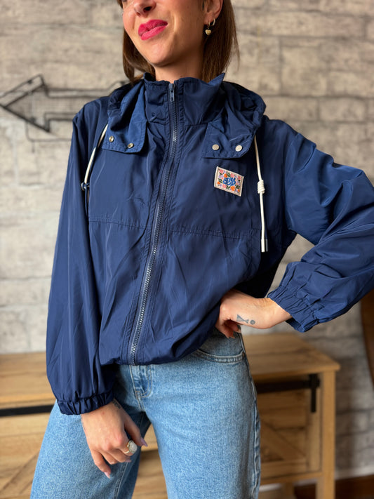 Imperméable Court Bleu (taille SM)