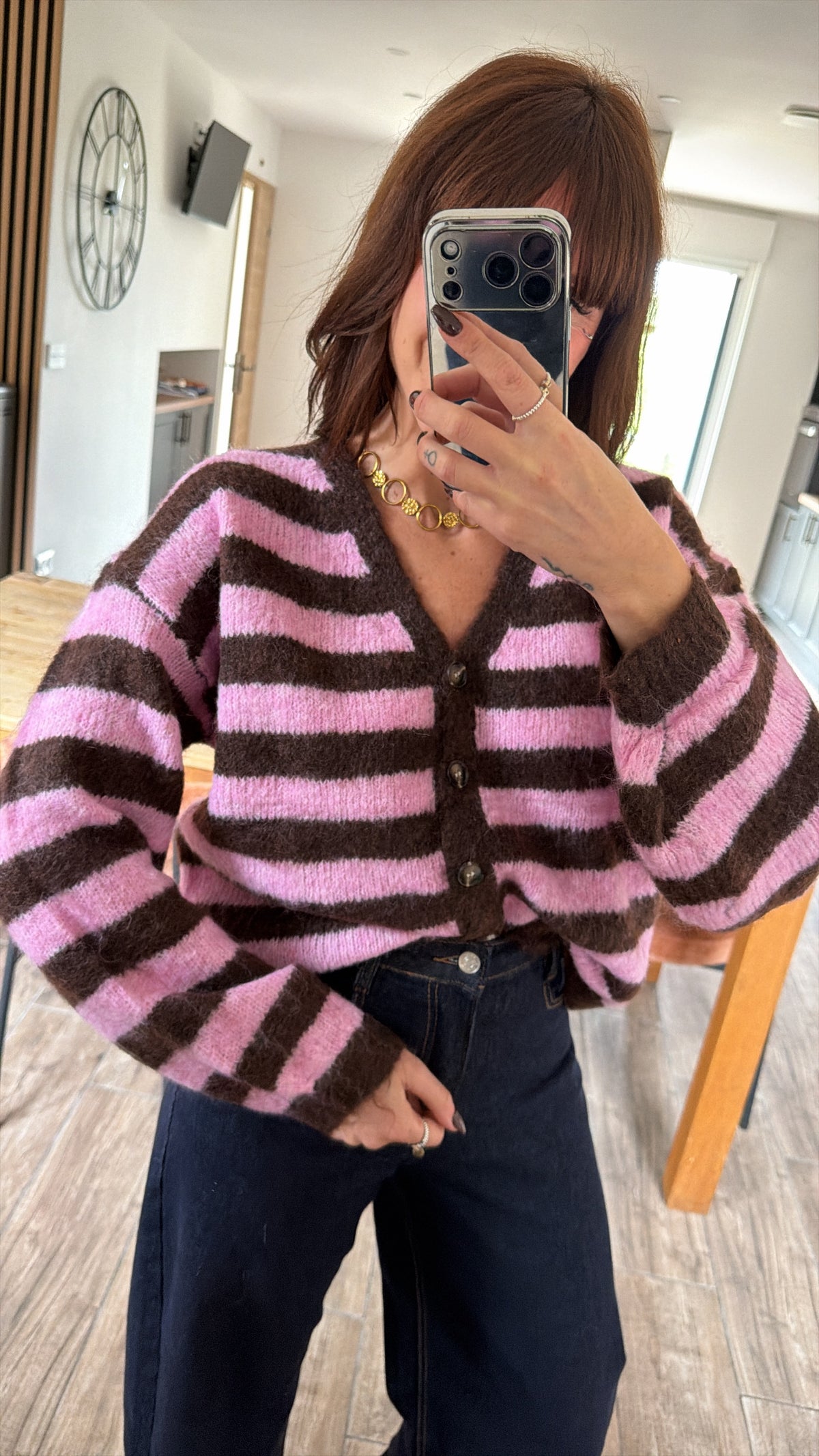 Gilet Karl Rose