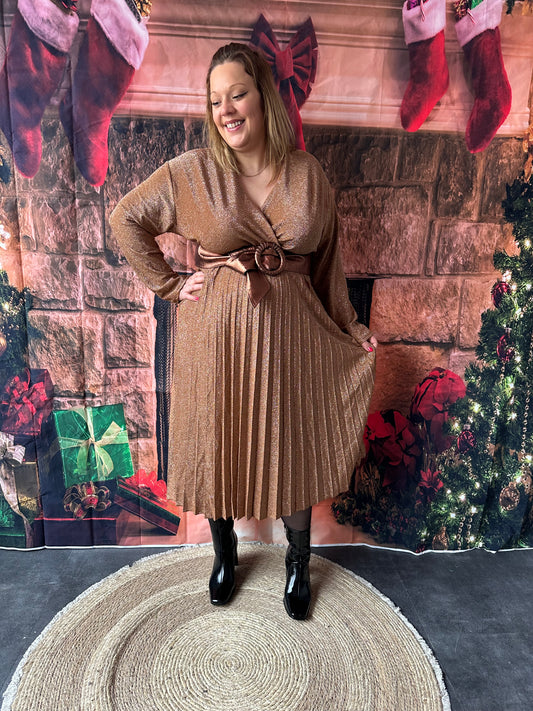Robe Festina Bronze Pulpeuse