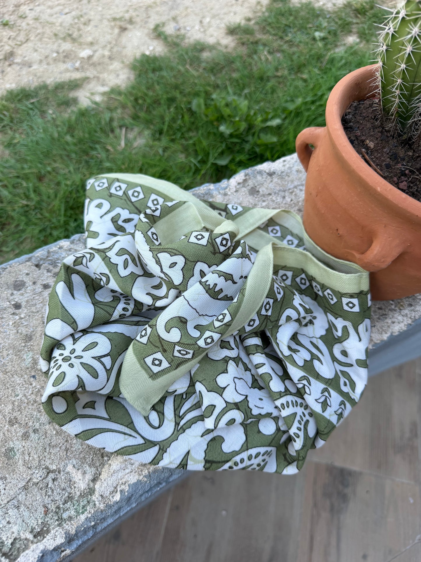 Foulard Maddy Kaki