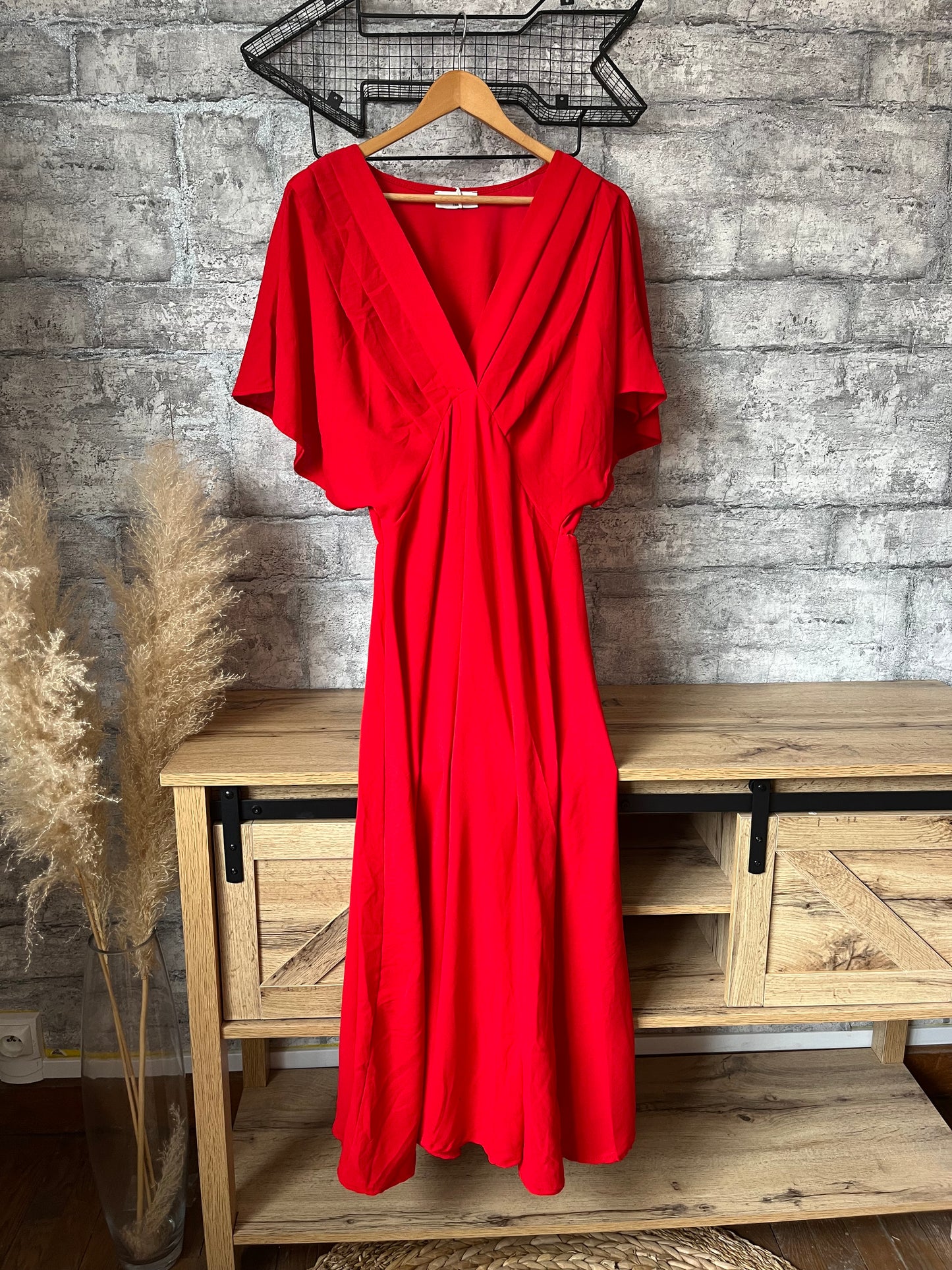 Robe Longue Coline Rouge