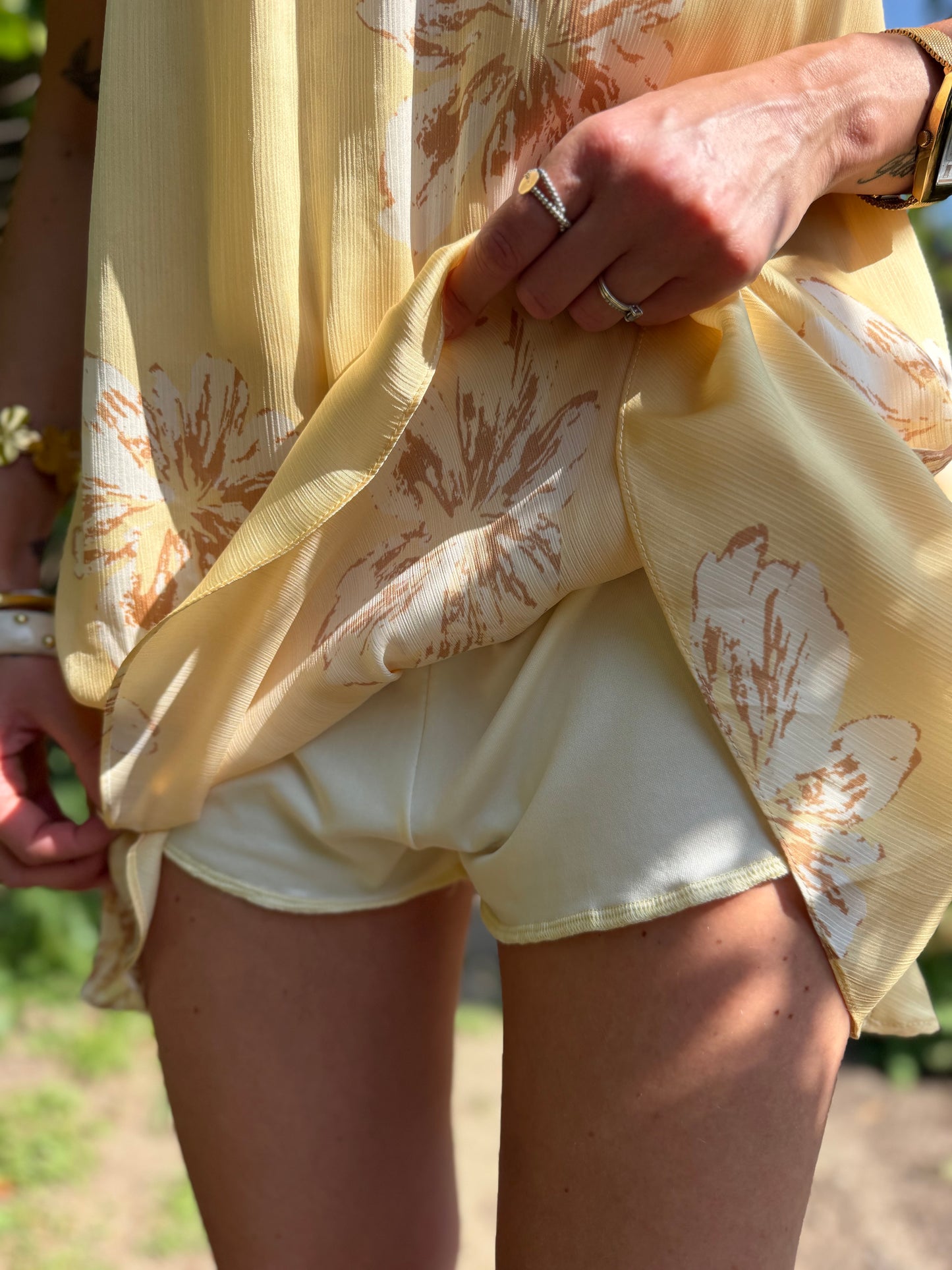 Robe Short Falbala