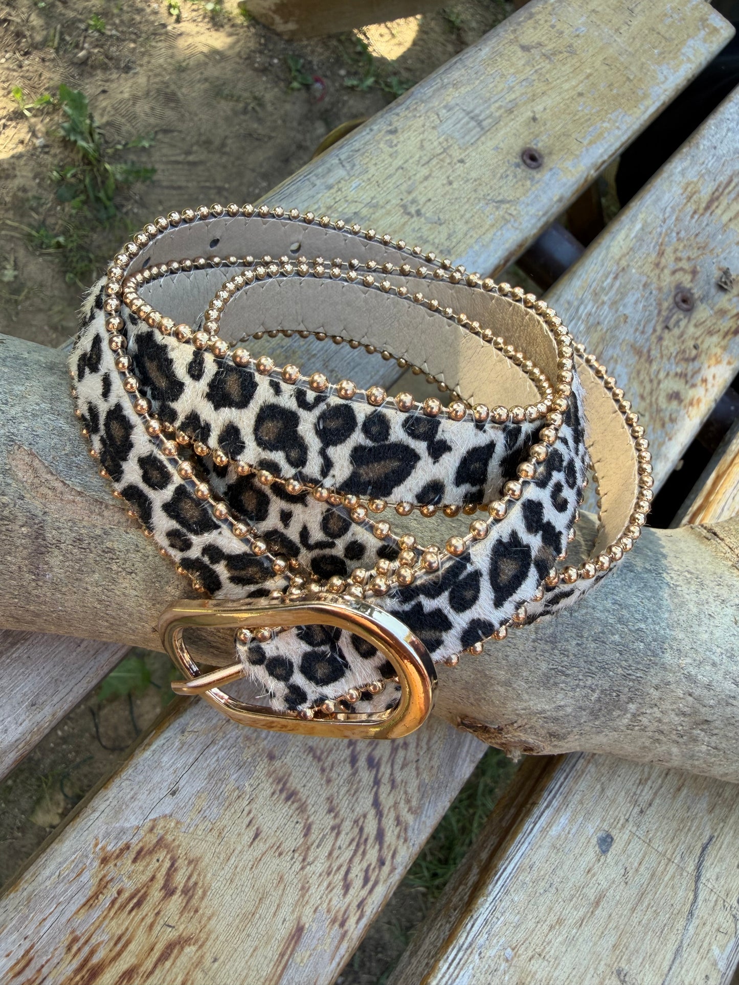 Ceinture Léopard