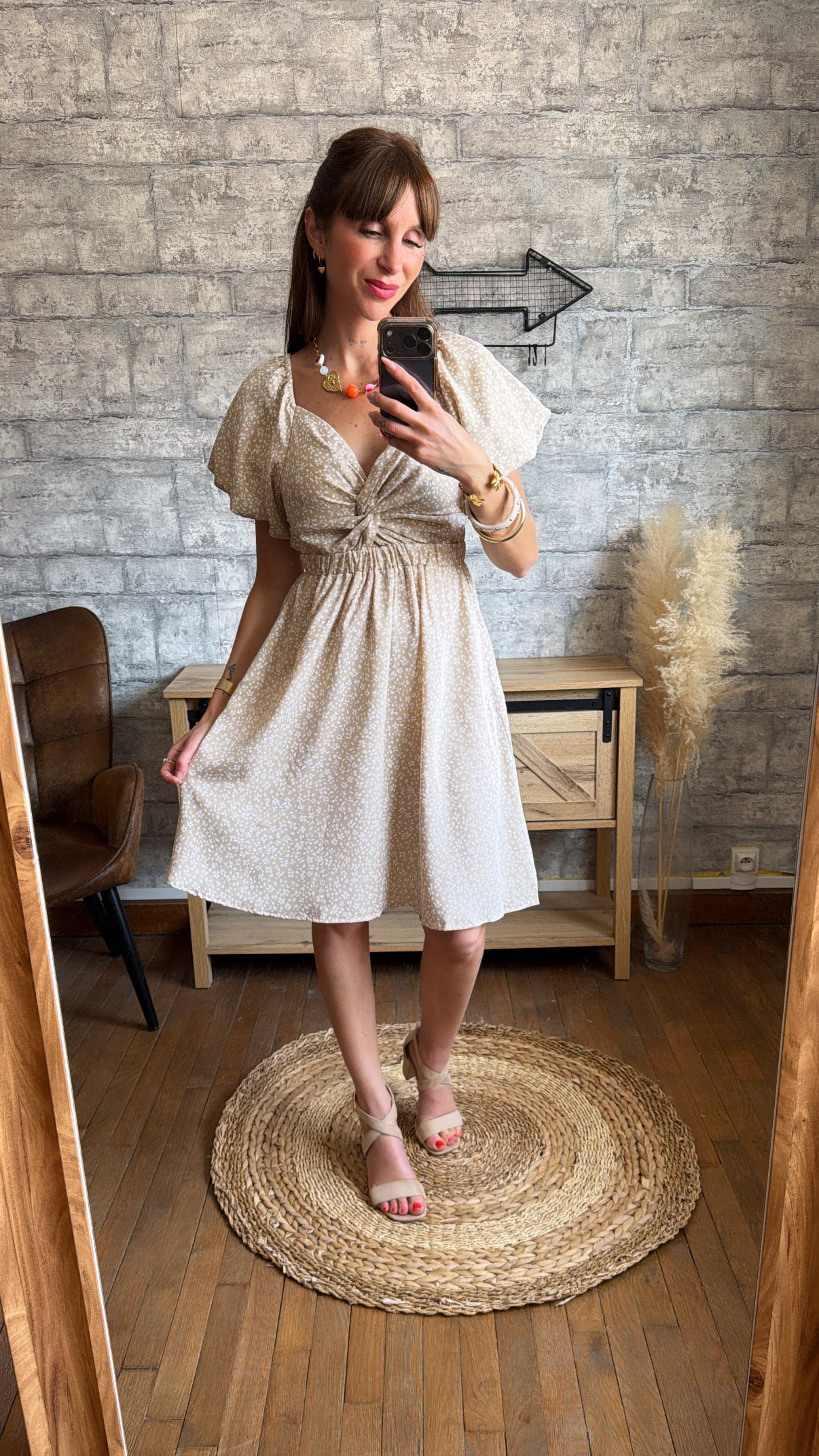 Robe Laly Beige