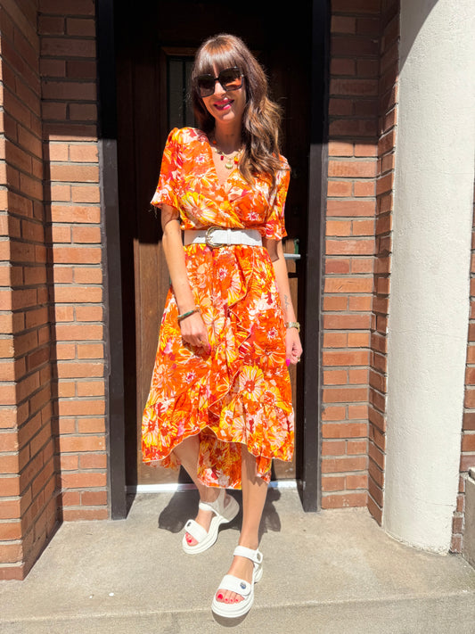 Robe Capucine Orange
