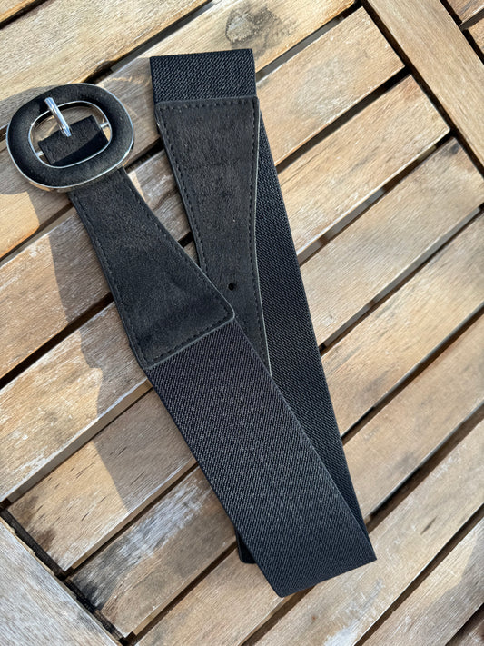 Ceinture Suédine Noir