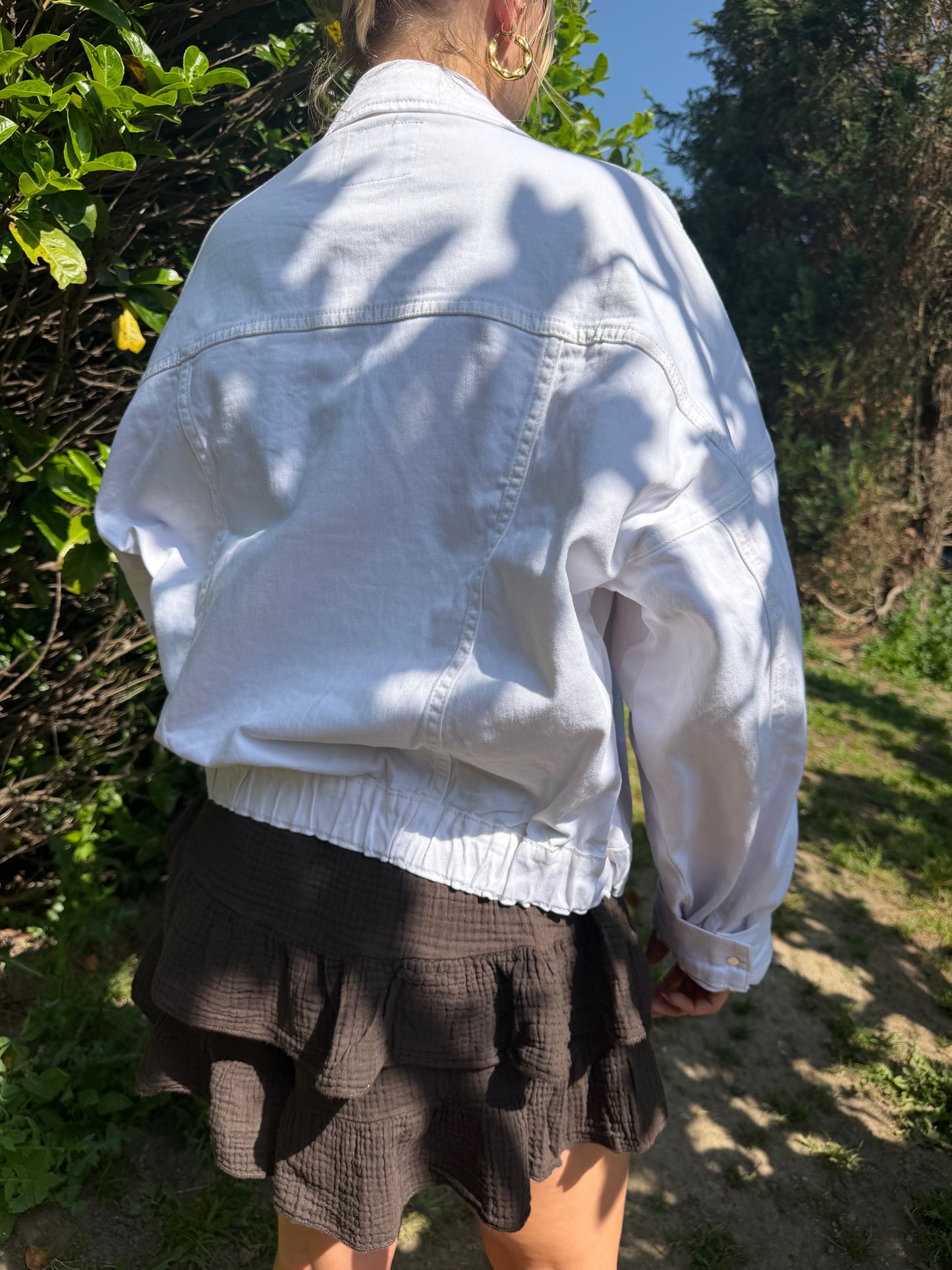 Veste Oversize Blanche