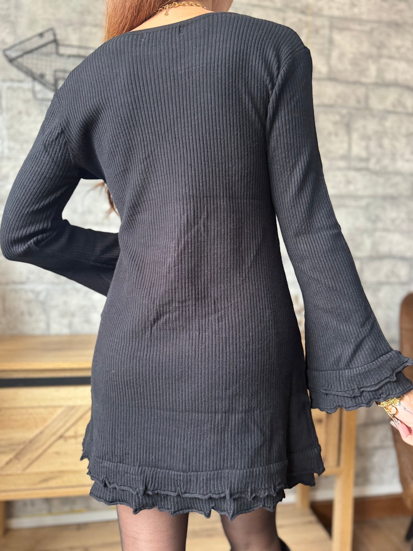 Robe Pull Mademoiselle Noir