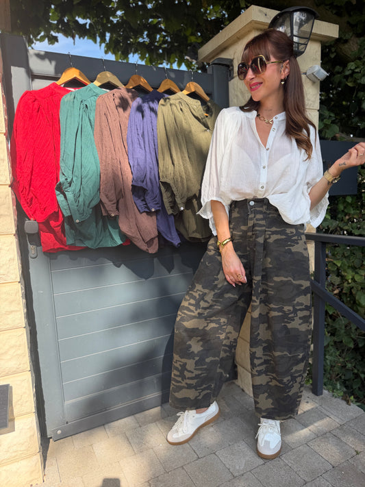 Chemise Oversize Coton