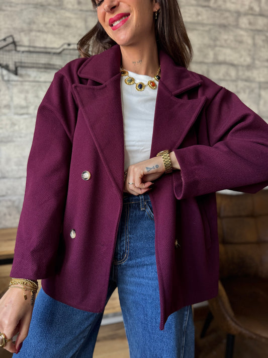 Veste Jonas Bordeaux