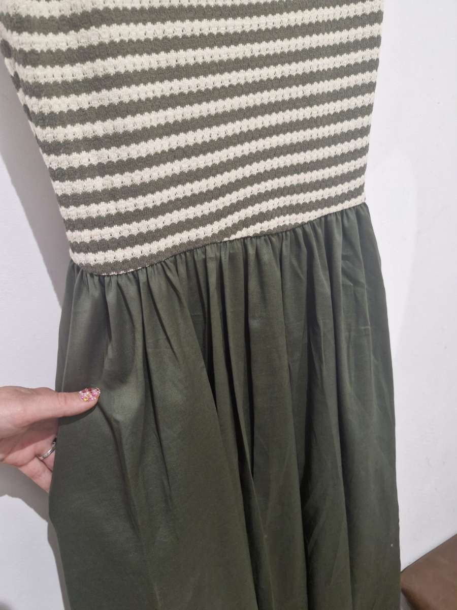 Robe Rosalie Kaki