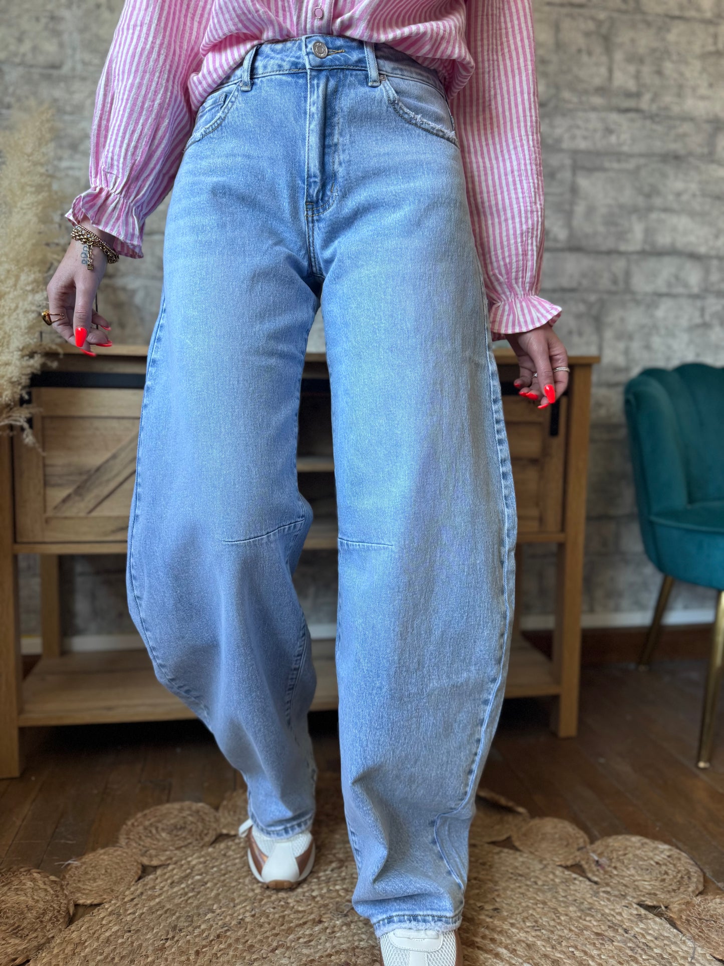 Jean's New Barrel Stone (taille 36 et 38)