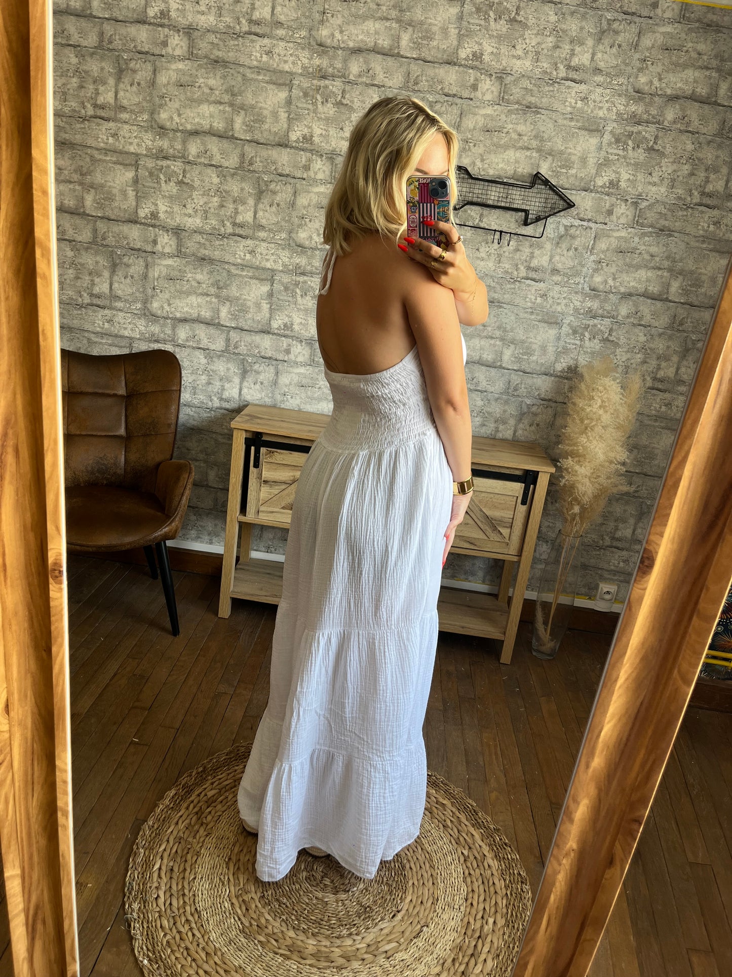 Robe Emma Blanc