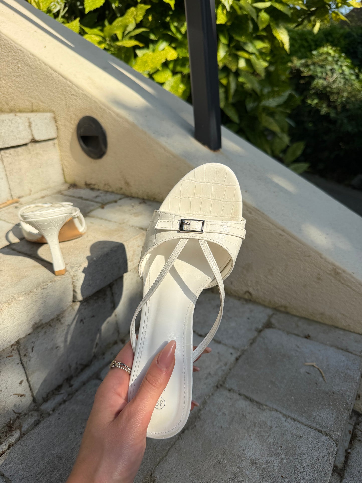 Mules Jina Blanc