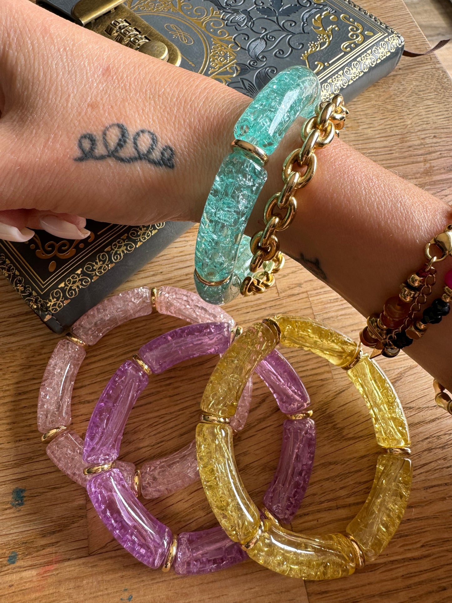 Bracelet Summer NEW Jaune