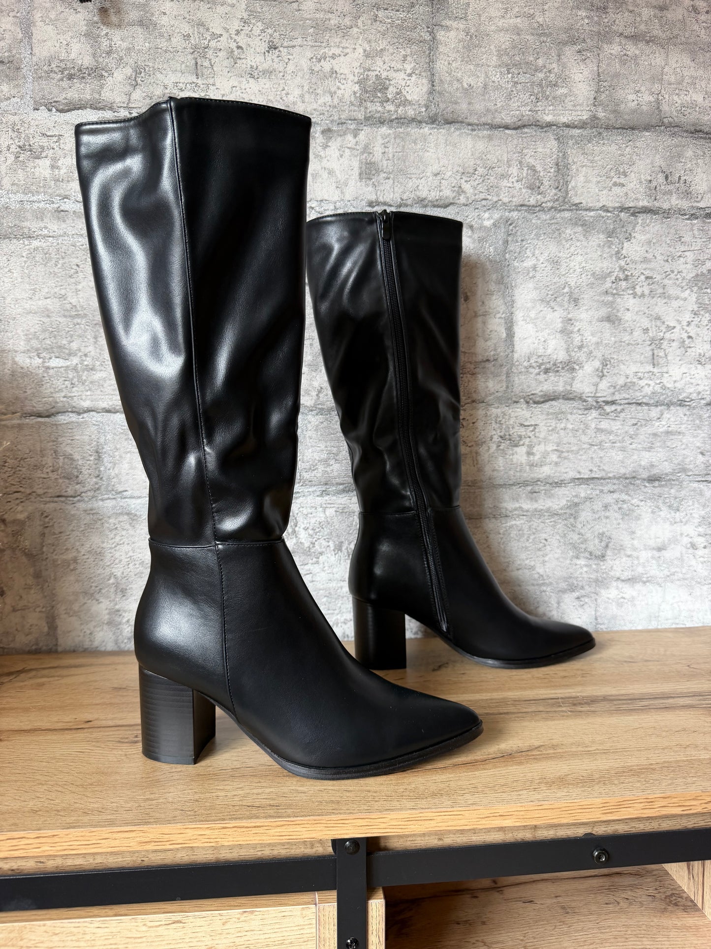 Botte Simili Noir