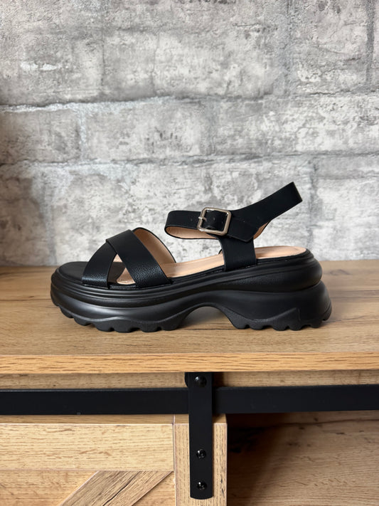 Sandale Marine Noir
