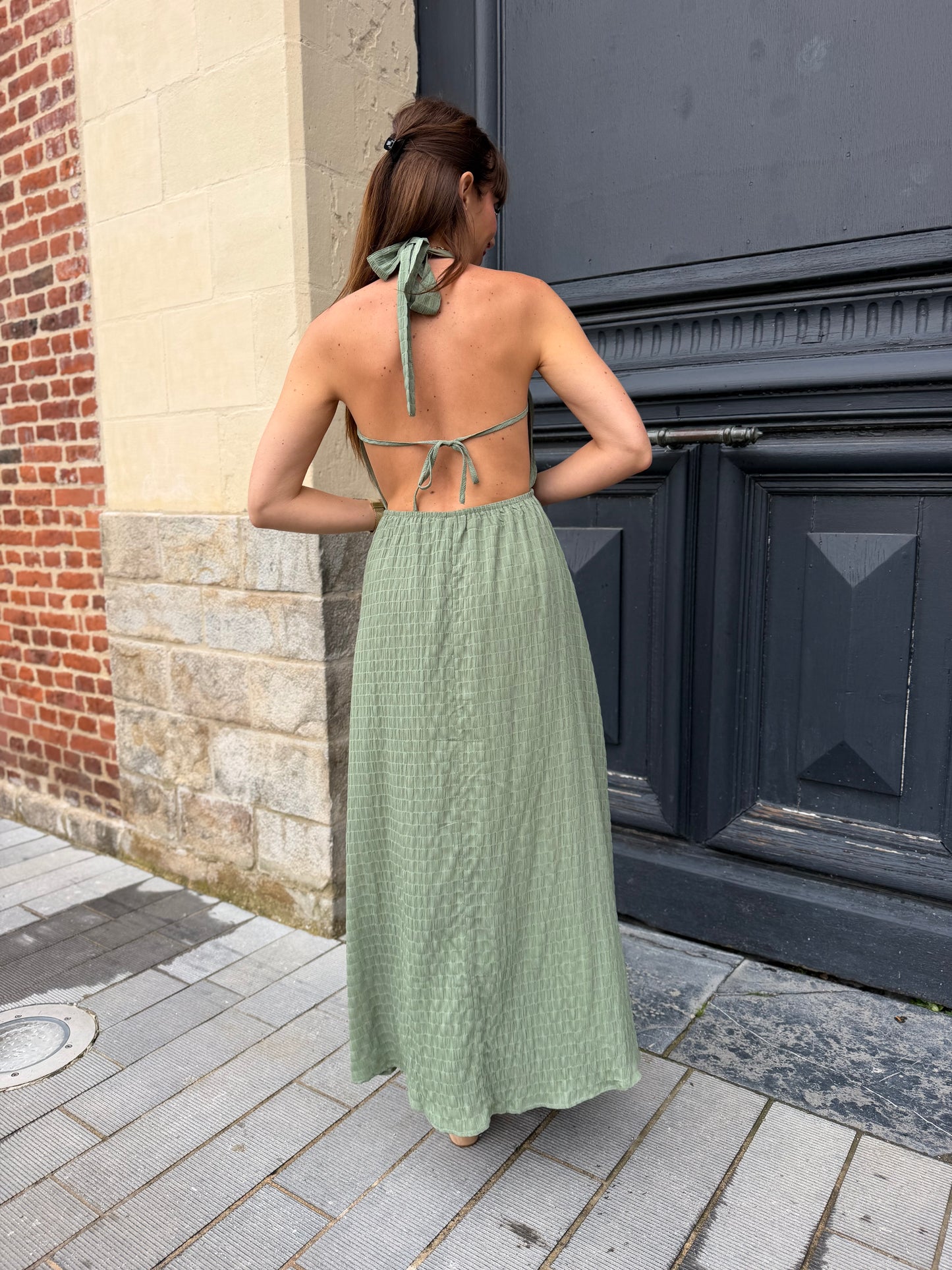 Robe Tiana Kaki
