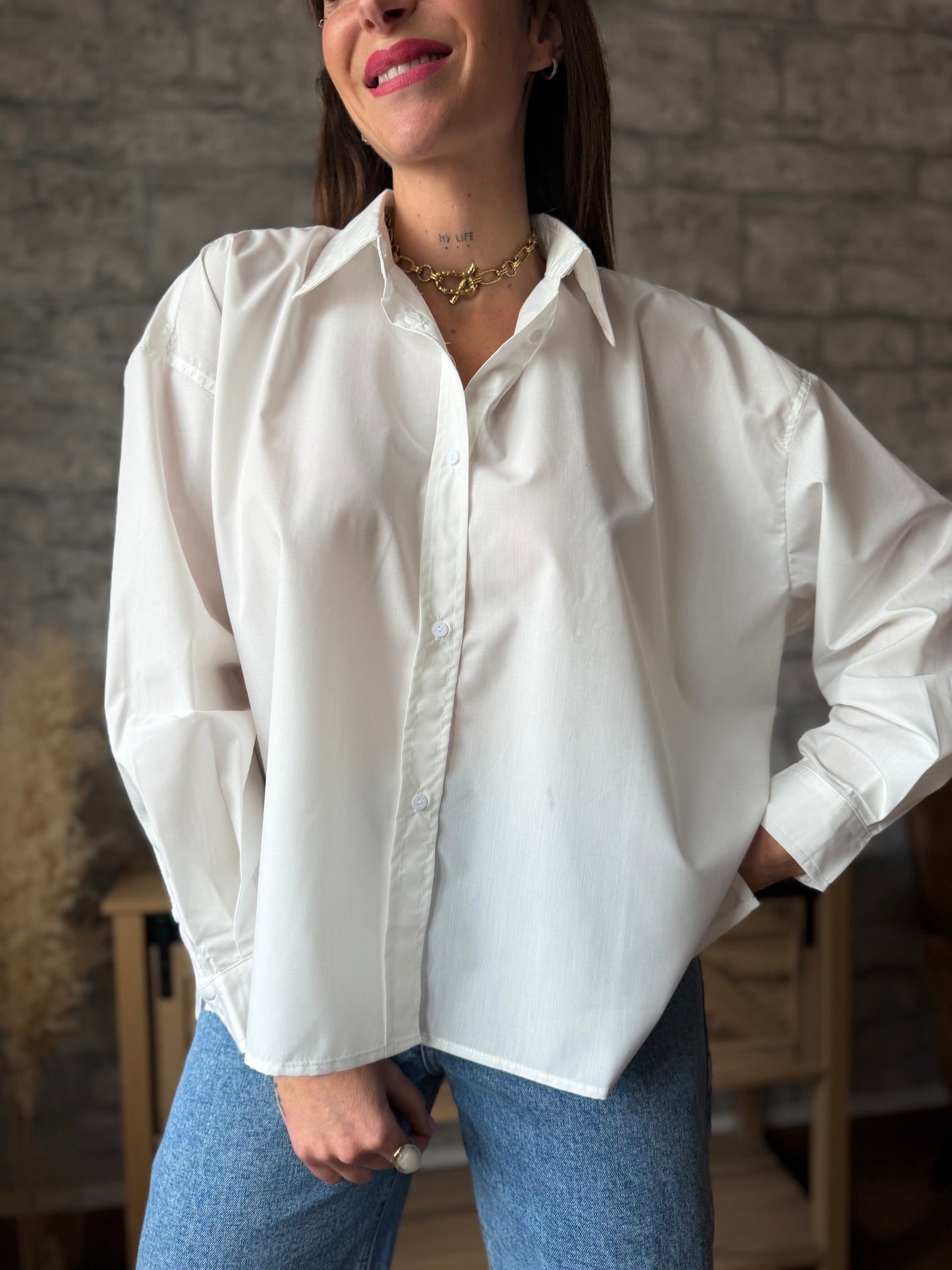 Chemise Oversize Blanche