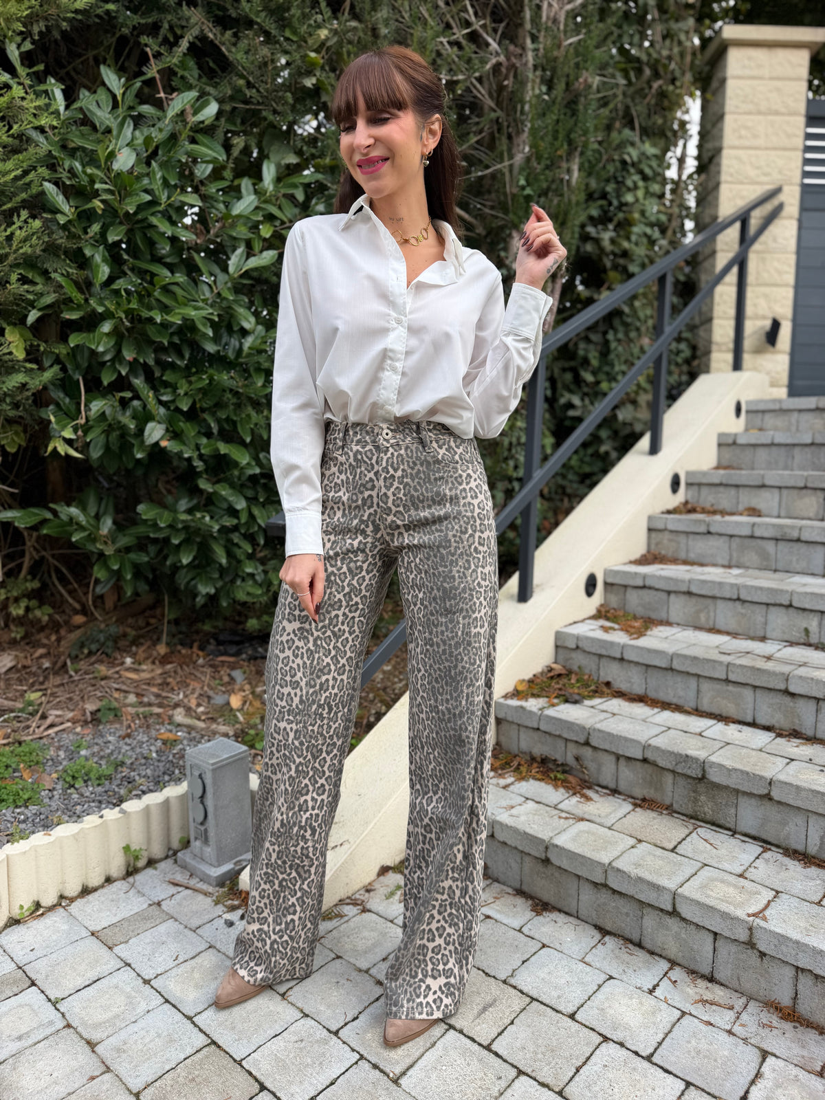 Jean’s Extra Long Leopard