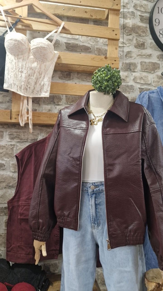 Veste Karmen Bordeaux