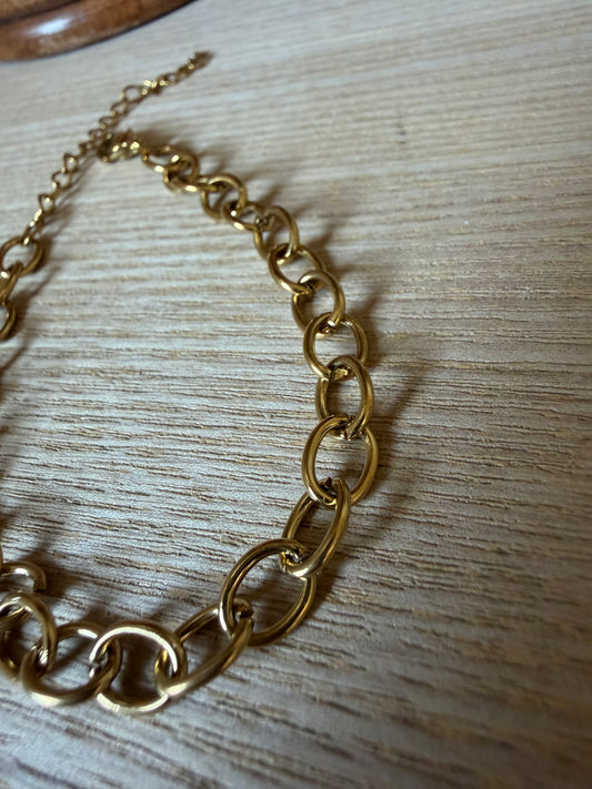 Bracelet Chaîne Doré
