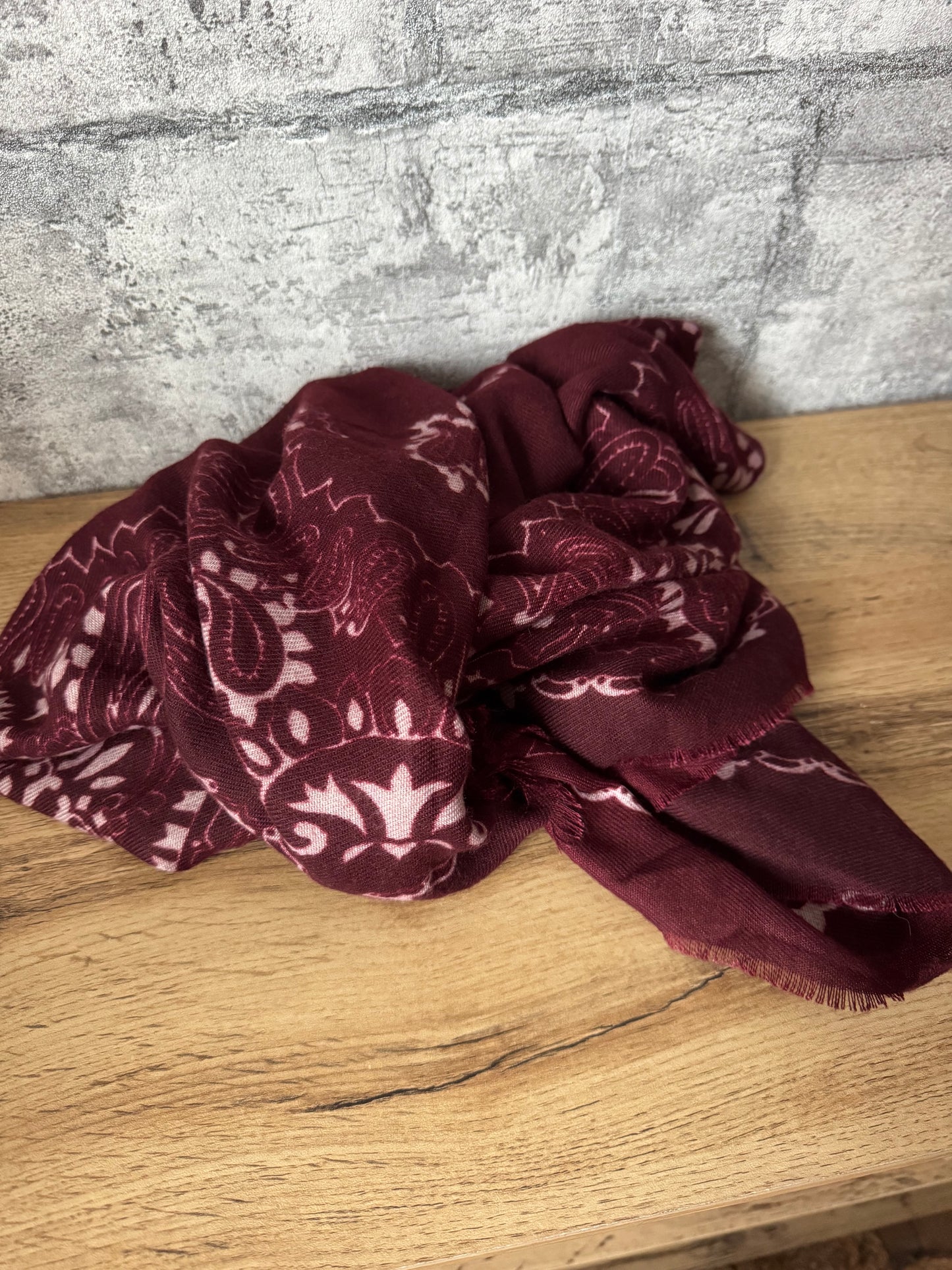 Écharpe Lola Bordeaux