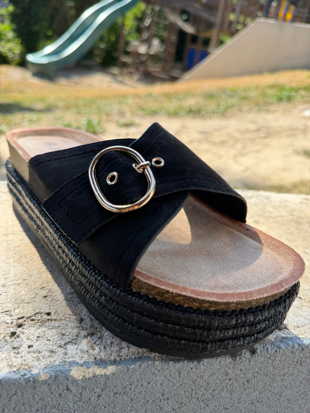 Sandales Vanille Noir
