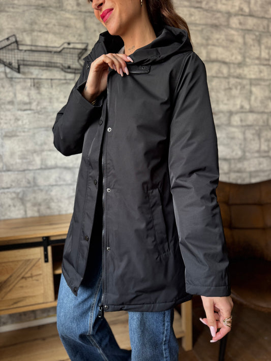 Parka Imperméable Noir