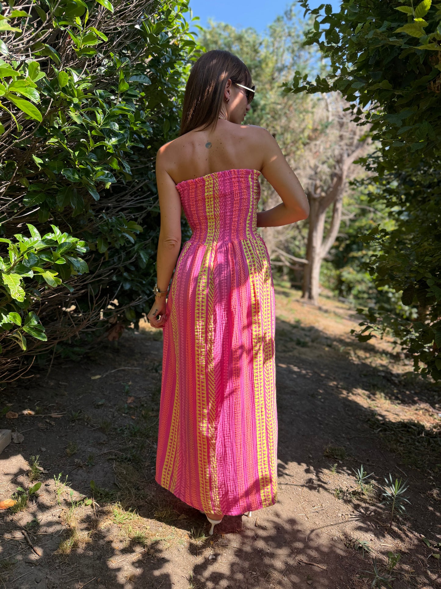 Robe Bustier Color